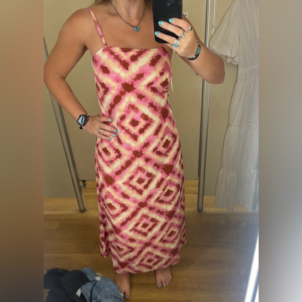 Tie Dye Maxi Dress Size XS ❤️